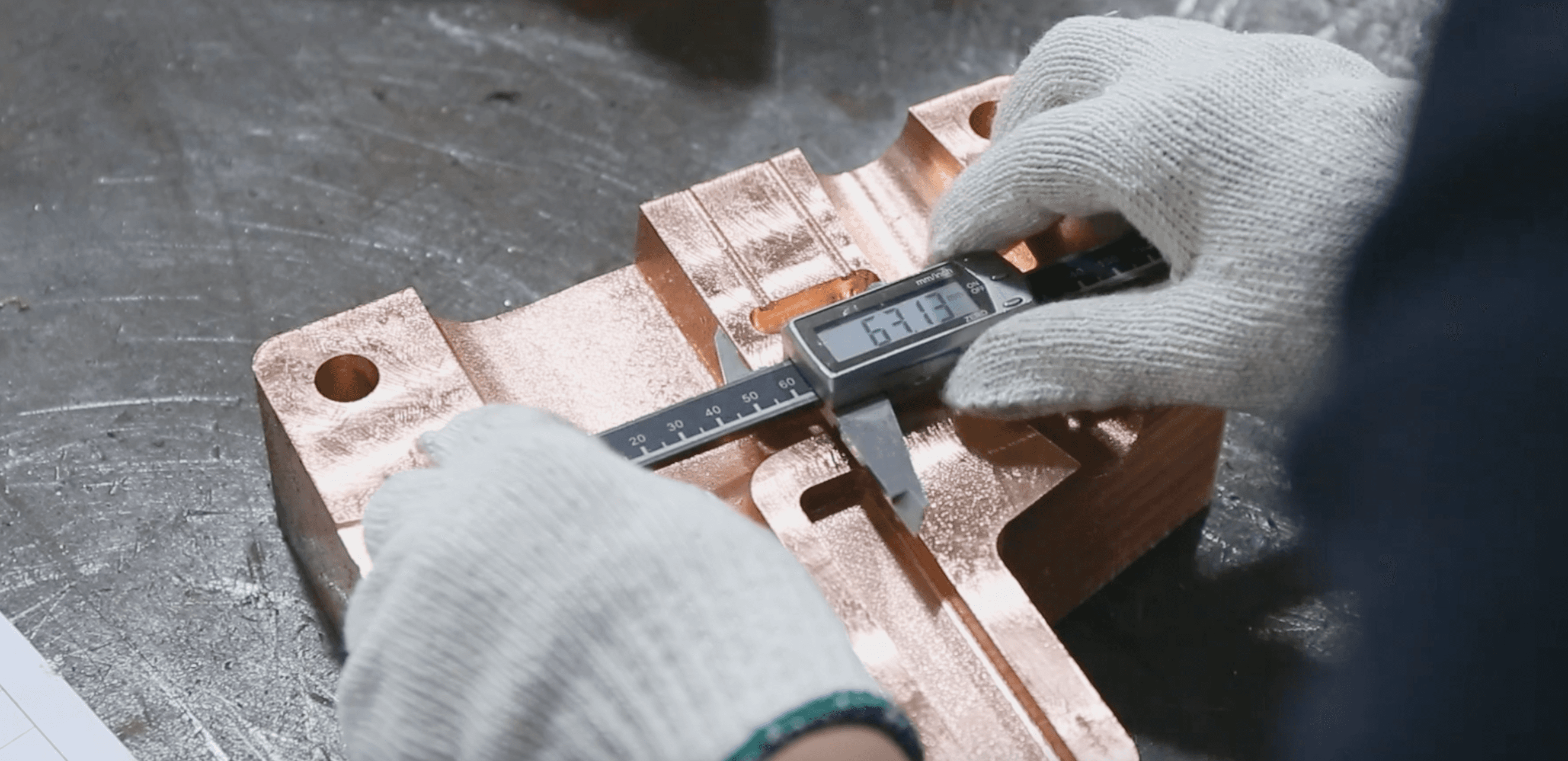 CNC high-precision mold machining