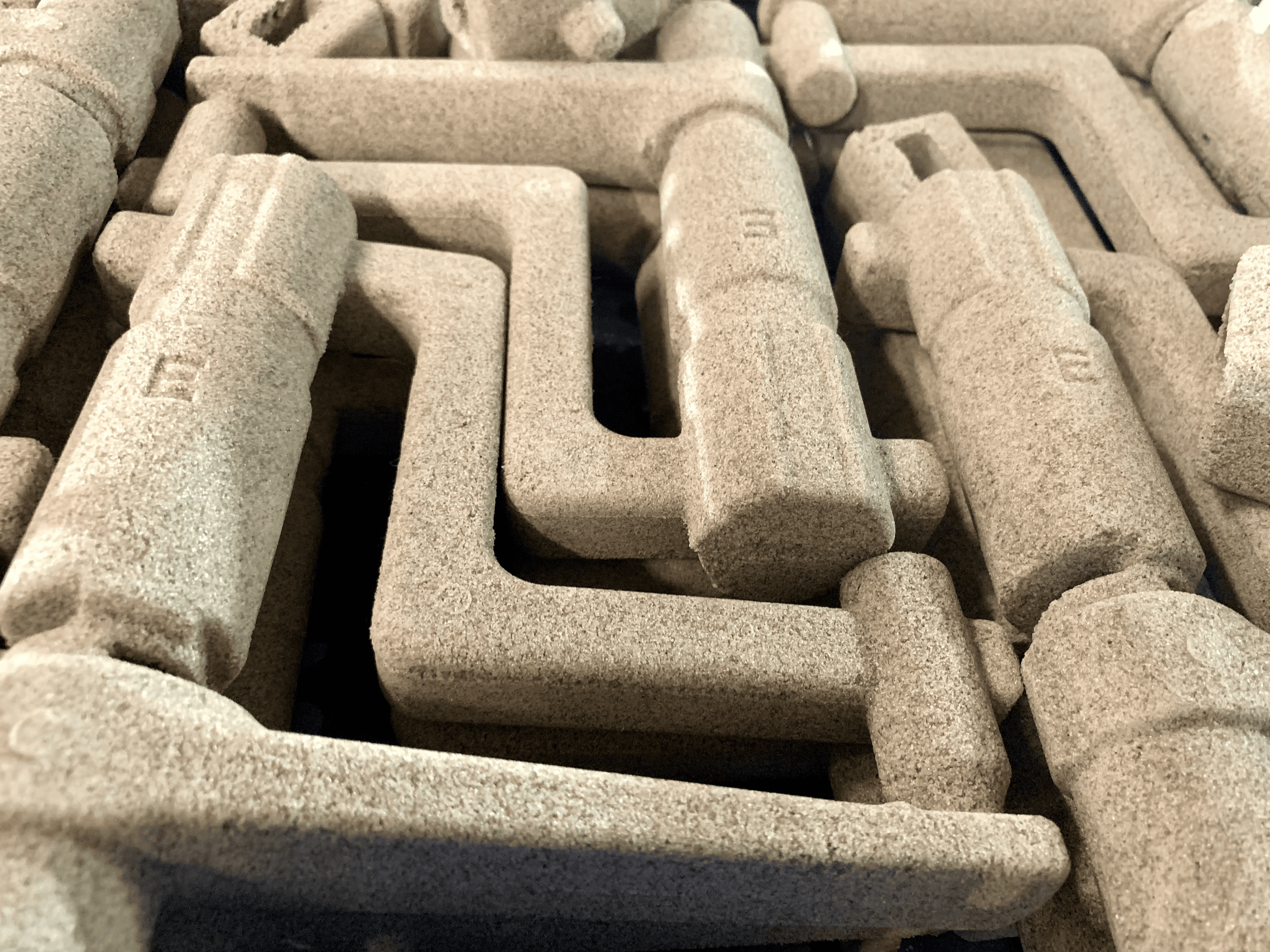 Sand core manufacturing process