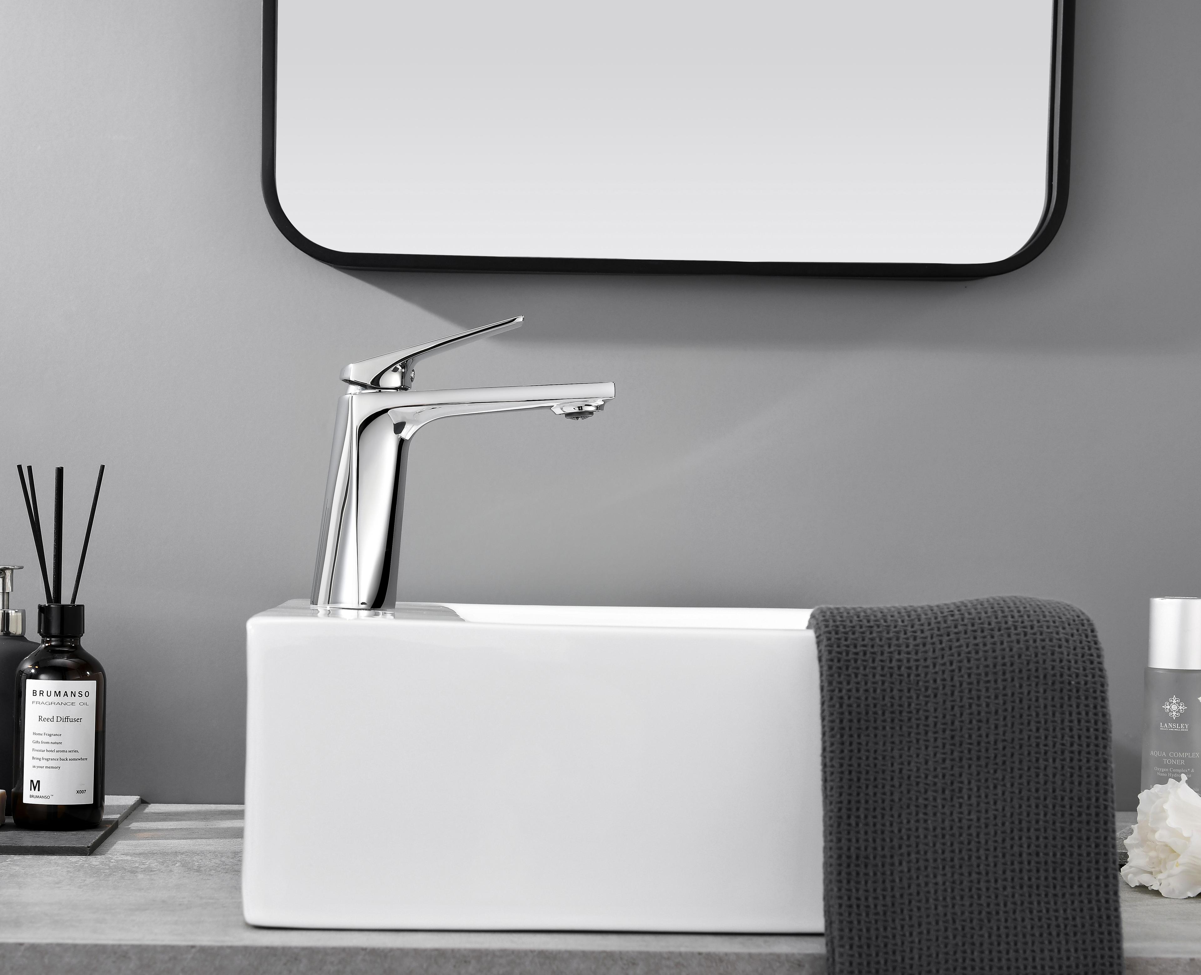 Basin faucets display